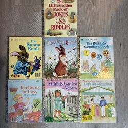 7 Children’s Little Golden Books