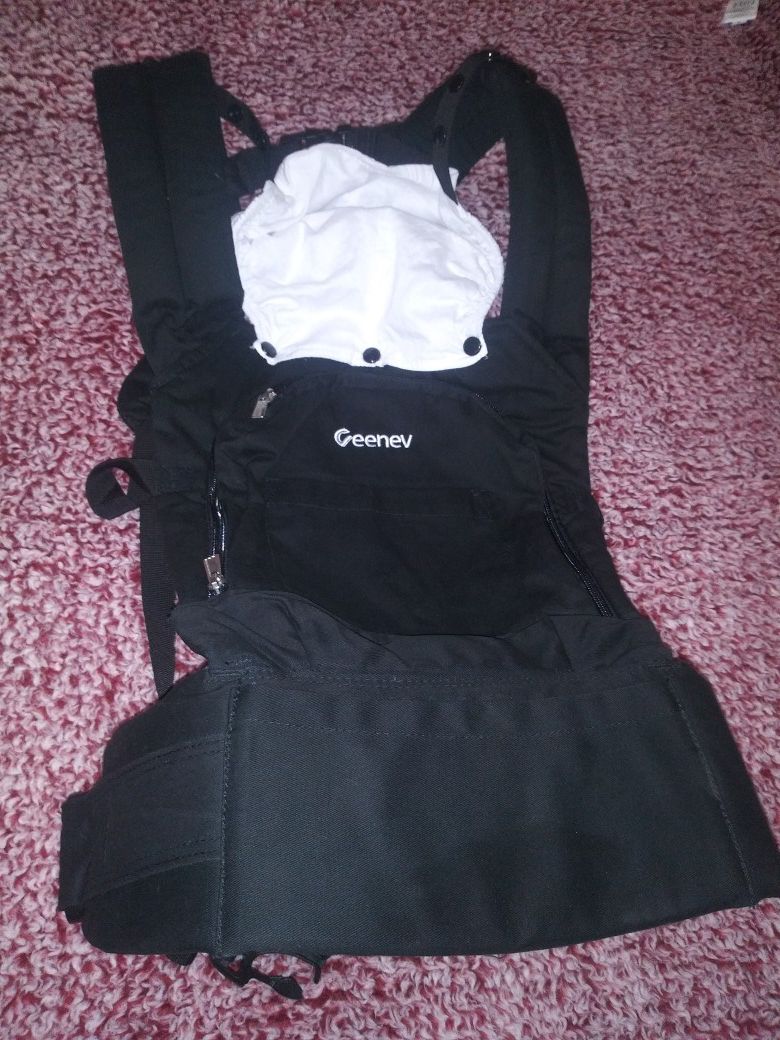 Geenev Baby Carrier, Front and Back, Padded, see pic for weight limit