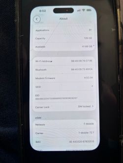 Apple iPhone 128GB T-Mobile