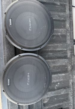 Hertz Car Speakers Pair