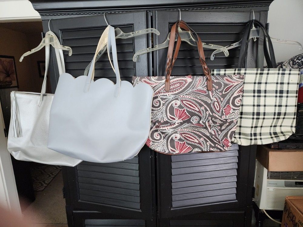 4 XL Bags Totes Purses