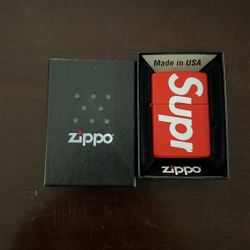 Supreme Zippo Never Used 