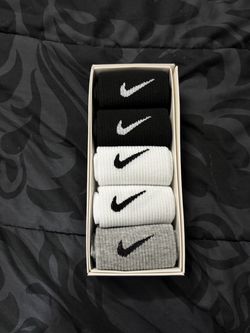 Nike Crew Socks 5-Pack [Many In Stock]