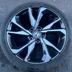 One (1) single Honda Civic si 18” OEM wheel rim no tires Honda accord