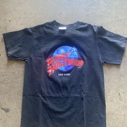 Vintage Single Stich Planet Hollywood New York Size Sm