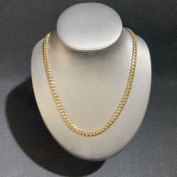 10 Karat Gold Cuban Chain 26” Long