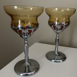 2 Candle Holders 