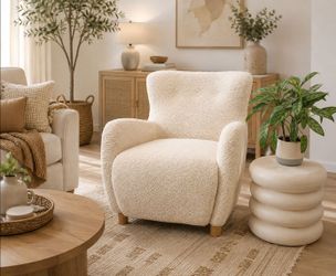 Kessler Wingback Accent Chair Sherling Threshold Studio McGee Chair