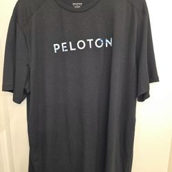 Peloton Men’s XL Black Short Sleeve Century 100 Rides Athletic Workout T-Shirt