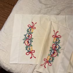 Hand stitched Standard Size Pillow Case 