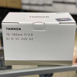 Tamron 70-180mm f/2.8 Di III VXD G2 FF Sony E