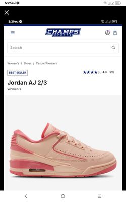 2025
Wmns Air Jordan 2/3 'Washed Coral' Size 10$ Womens