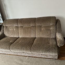Folding Sofa Brown