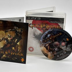 God of War III (Sony PlayStation 3, PS3, 2010) Complete w/ Case & Manuals