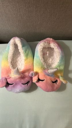 Unicorn Slippers Size 2