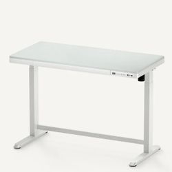 Glass Top Standing Desk From https://offerup.com/redirect/?o=RkxFWElTUE9ULmNvbQ==