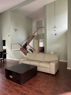 Genuine leather sofa, excellent condition