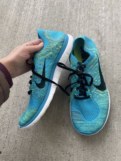 Nike Free 4.0 Flyknit Light Blue Men Running Shoes 717075-404 Size 10.5 for Sale in Vancouver, WA - OfferUp
