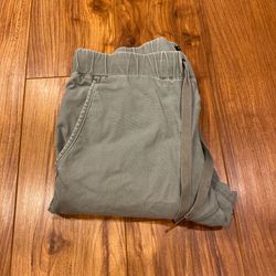 Light Grey Green Joggers