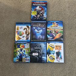 Assorted Blu-Ray And DVD’s