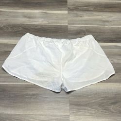 Old Navy active white athletic shorts size  XXL
