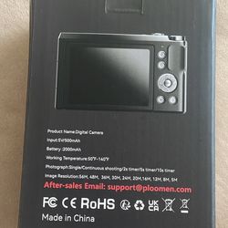 BRAND NEW! 4K Digital Camera