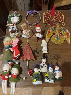 🎄 Vintage Mixed Lot Christmas Ornaments - Great Deal! 🎄