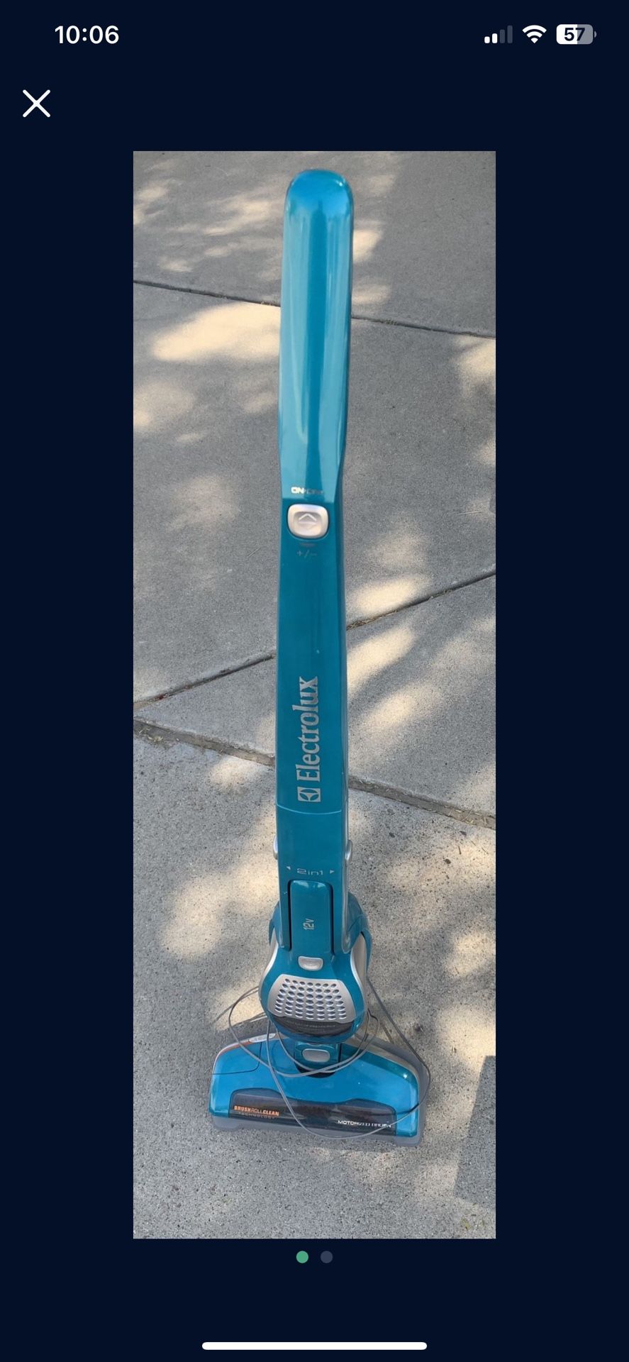 2 In 1 Vacuum No Bags