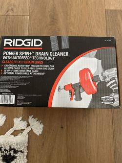 Ridgid Power Drain Cleaner