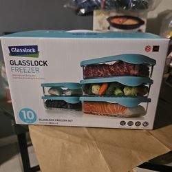 Glass lock freezer  set