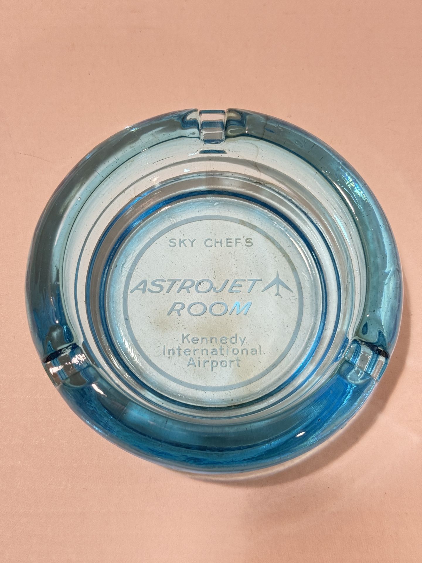 Vintage Sky Chef's Astrojet Room airlines ashtray