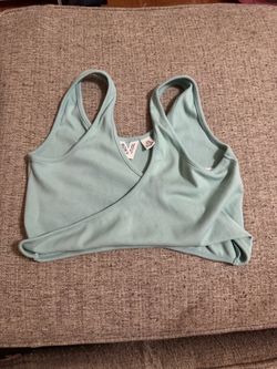 Roxy Ribbed Crop Top Bralette