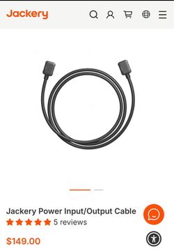 Jackery Output Input