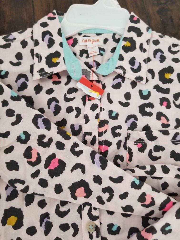 Girls Button shirt
