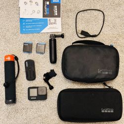 GoPro Hero 9 with complete accessories
