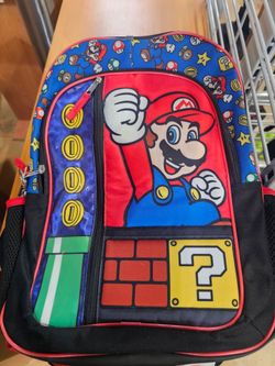 Super Mario - 069-03-9622 - Kids' 16" Backpack - Mario