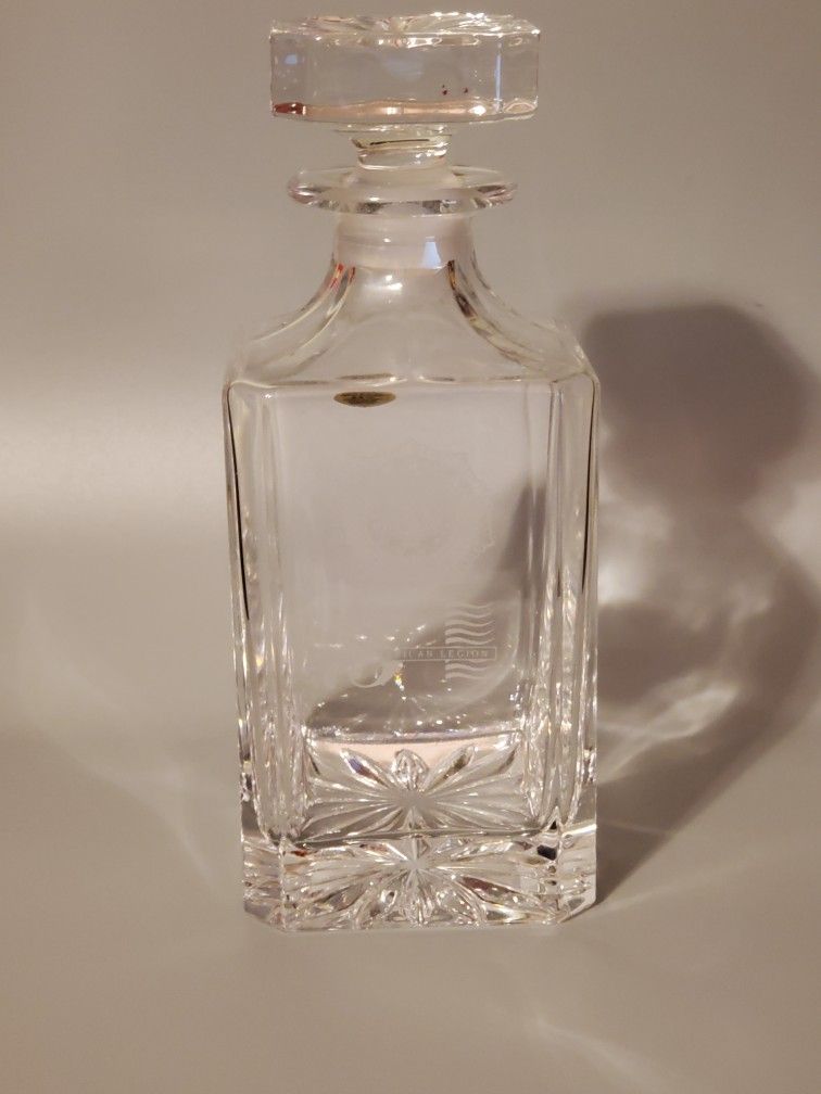 The American Legion 75th Diamond Jubilee Crystal Decanter
