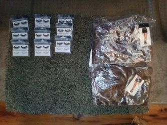 Halloween Eyelashes & Women's Dress Up Skirts