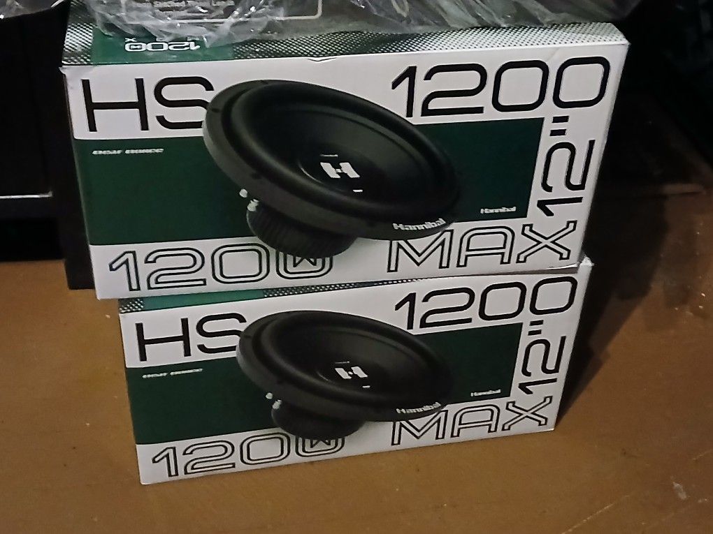 2 12s Brand New Deaf Bounce Subs $200firm Price Pickup Only Serious Buyers Please Yes It Is Avaliable 