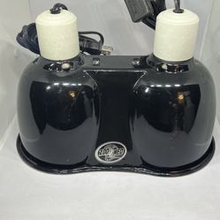 Zoo Med Reptile Dual Mini Deep Dome Heat Lamp Light Fixture LF-19