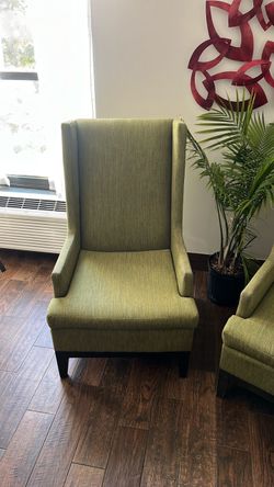 Green Lounge/Sitting Chairs