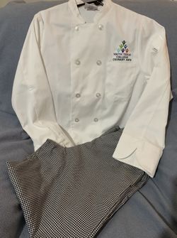 STC Chef Coat & Pant sz Medium