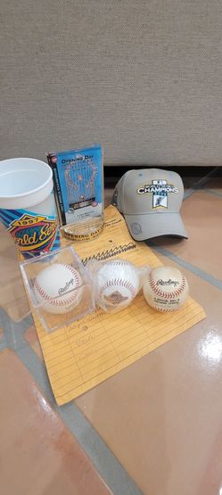 Florida Marlins World Series 97 Memorabila