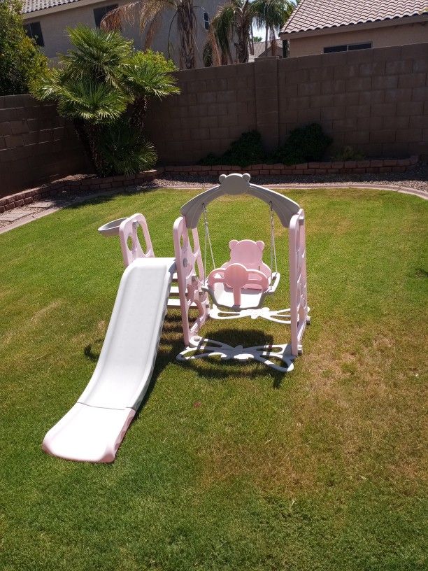 Playset Slide Swing