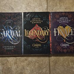 Caraval Trilogy By Stephanie Garber—Excellent Condition 