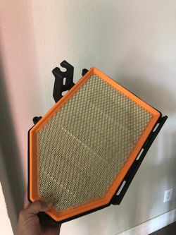 Dodge Challenger air box and air filter