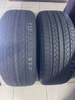 275/50/22. Two used Tires COSMO. Like new.