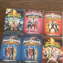 Power Rangers DVD Collection – 6 Full Seasons!