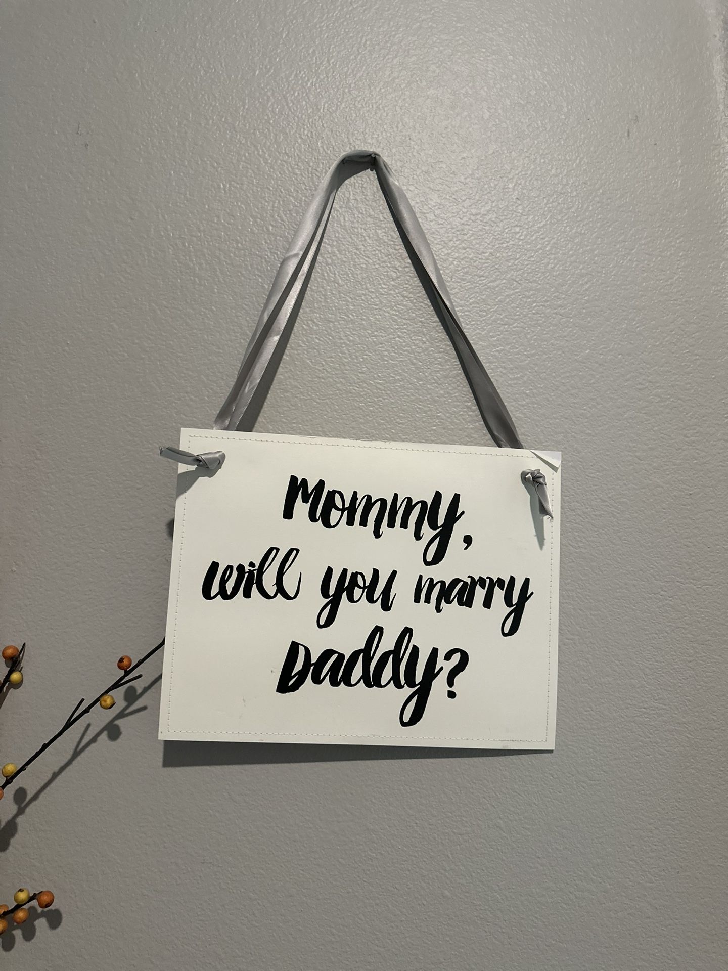 Will You Marry Me Sign From Etsy 