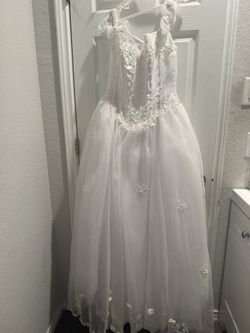 New White Dress Size 10